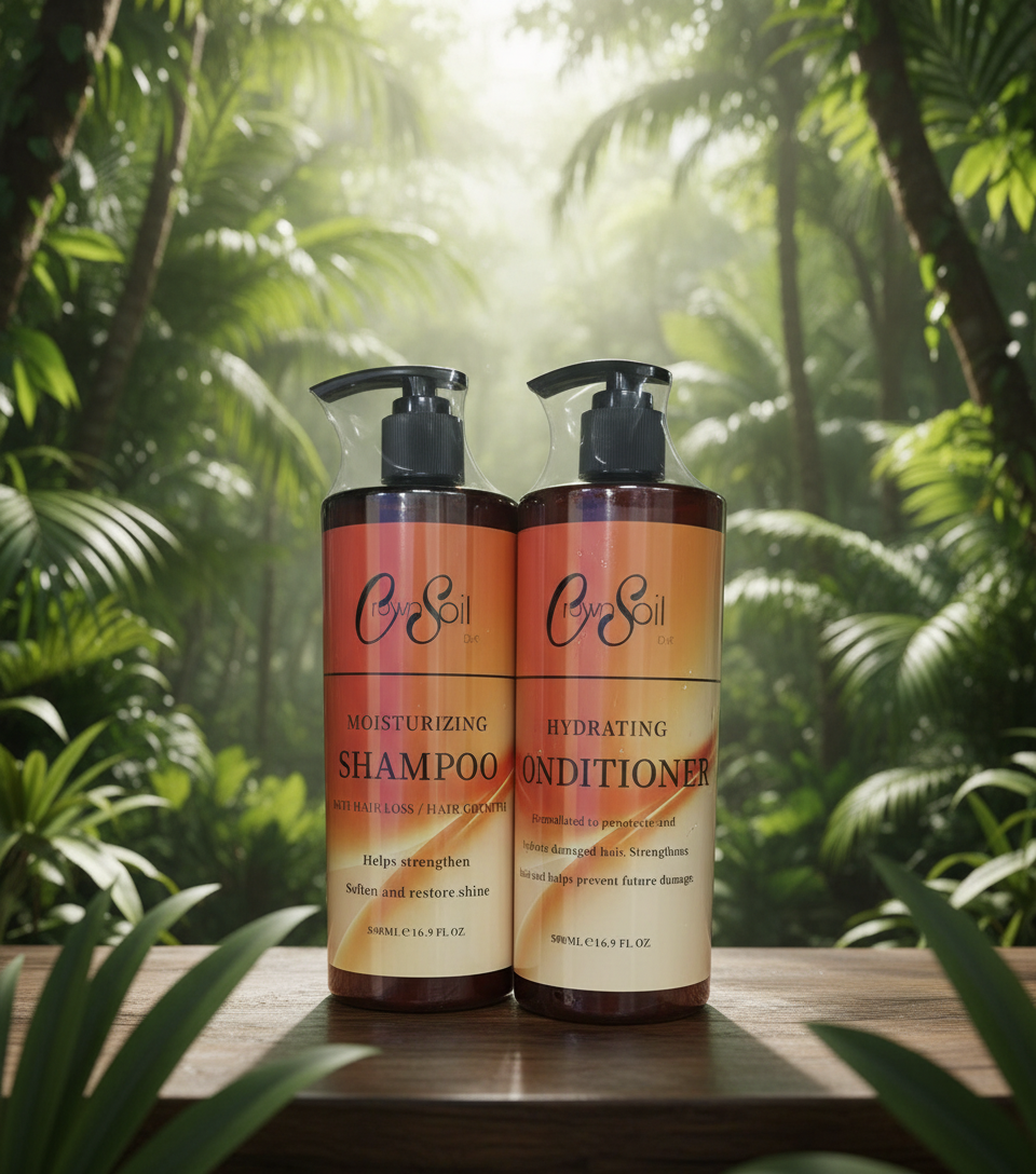 CrownSoil Shampoo and Conditioner Set 16.9 fl oz.